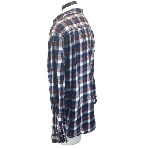 Old Navy Shirts Old Navy Vintage Flannel Plaid Shirt Mens Size Xxl